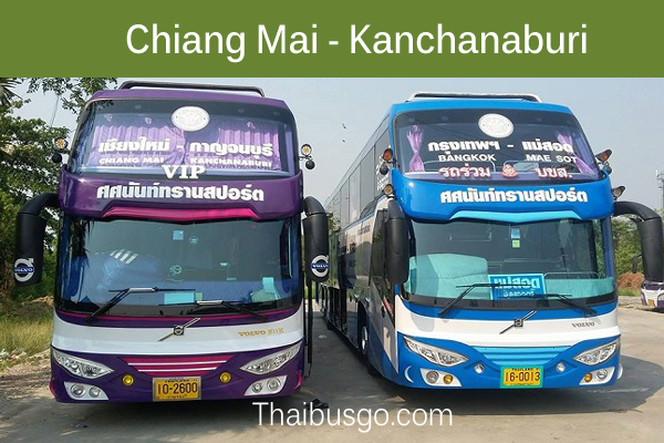 bus from chiang mai to Kanchanaburi